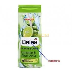 Shower Gel Bottle Camera Motion Detection Pinhole Hidden Camera DVR 32GB