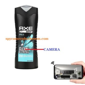 Shampoo Bottle Spy Camera – Hidden Home & Nanny Security Camera
