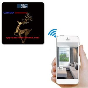 4K Hidden Camera Wifi Bathroom Scale Spy Camera
