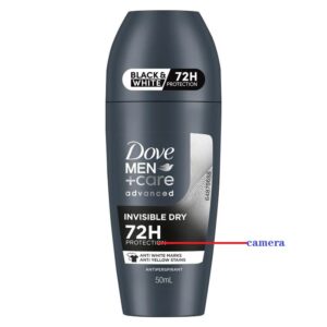4K HD Dove Men Deodorant Stick WiFi Hidden Camera - Wireless Bathroom Spy Cam with Motion Detection, Secret Home Security DVR
